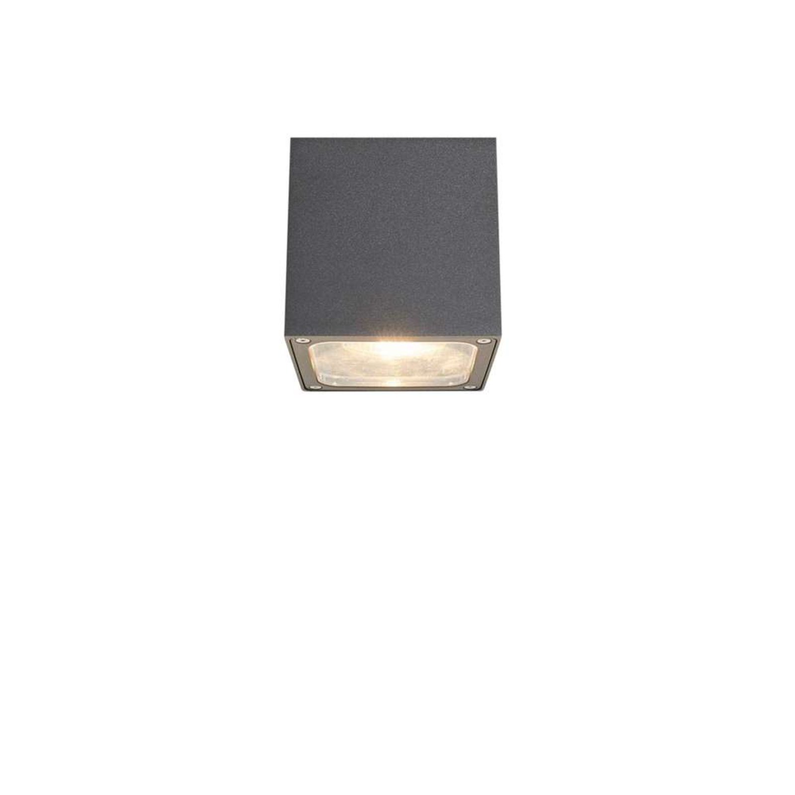 Tanea LED Plafonieră de Exterior 12x12 Dark Grey - Lucande