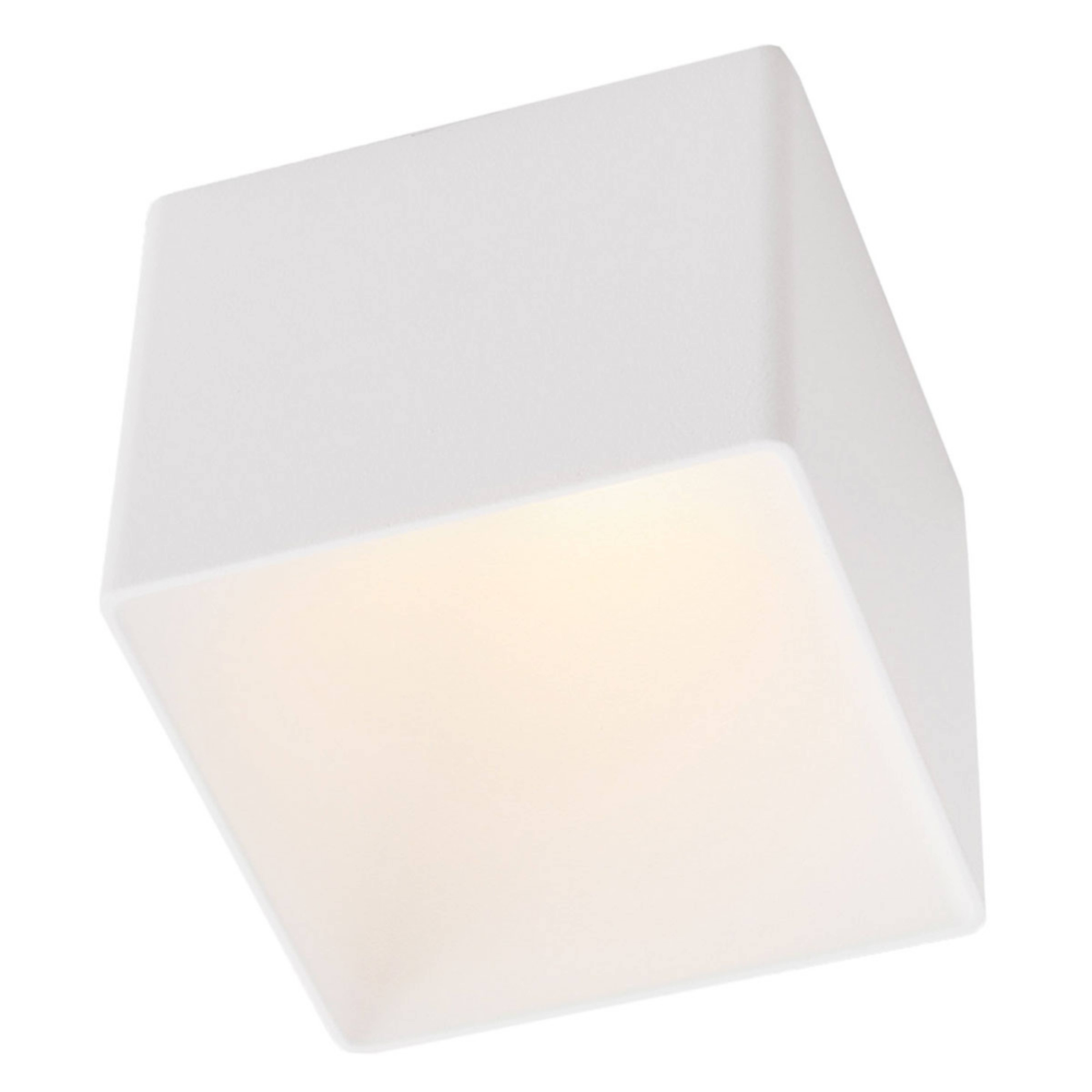 GF design Blocky Einbaulampe IP54 weiß 2.700 K