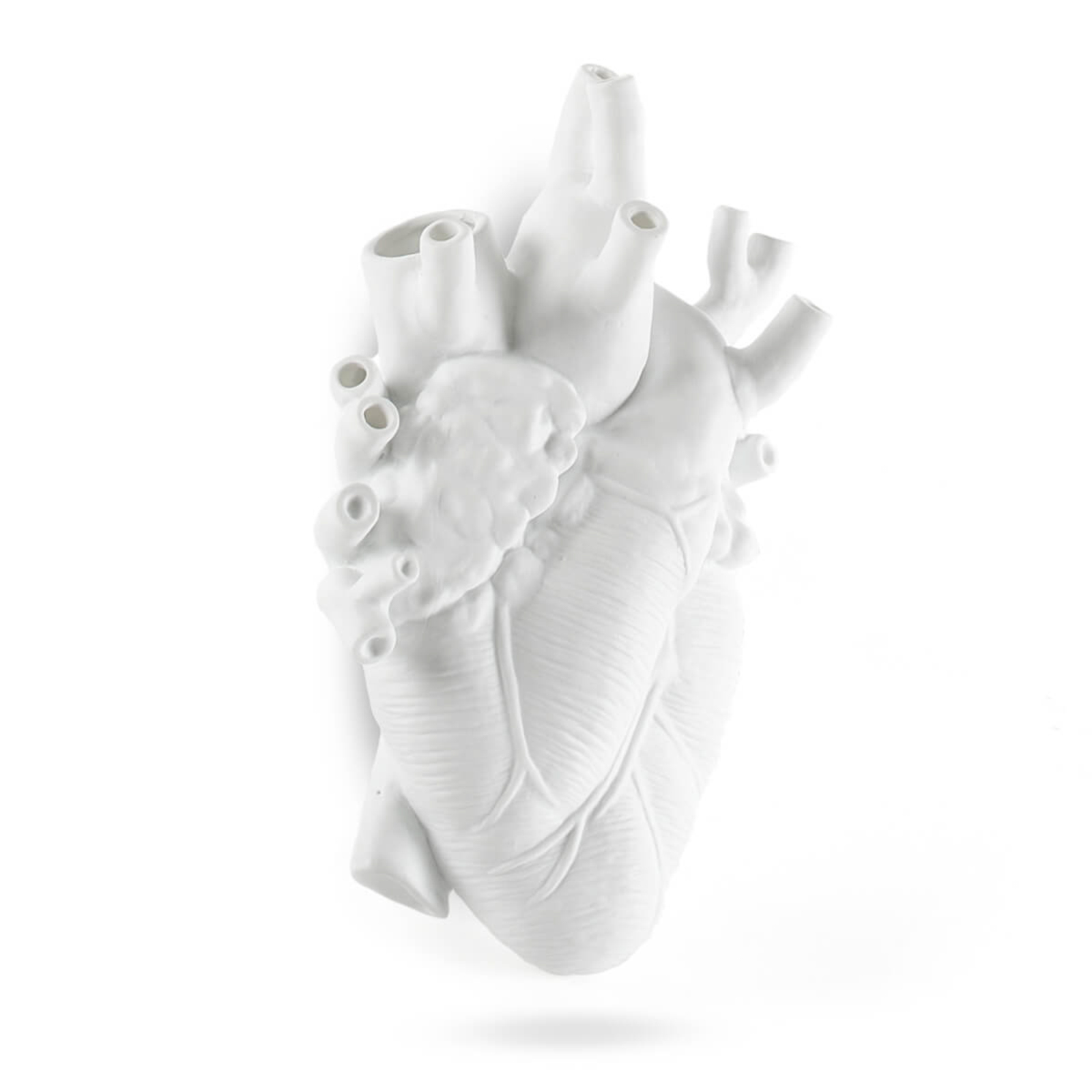 Love In Bloom Giant Resin Heart Vase Weiß - Seletti