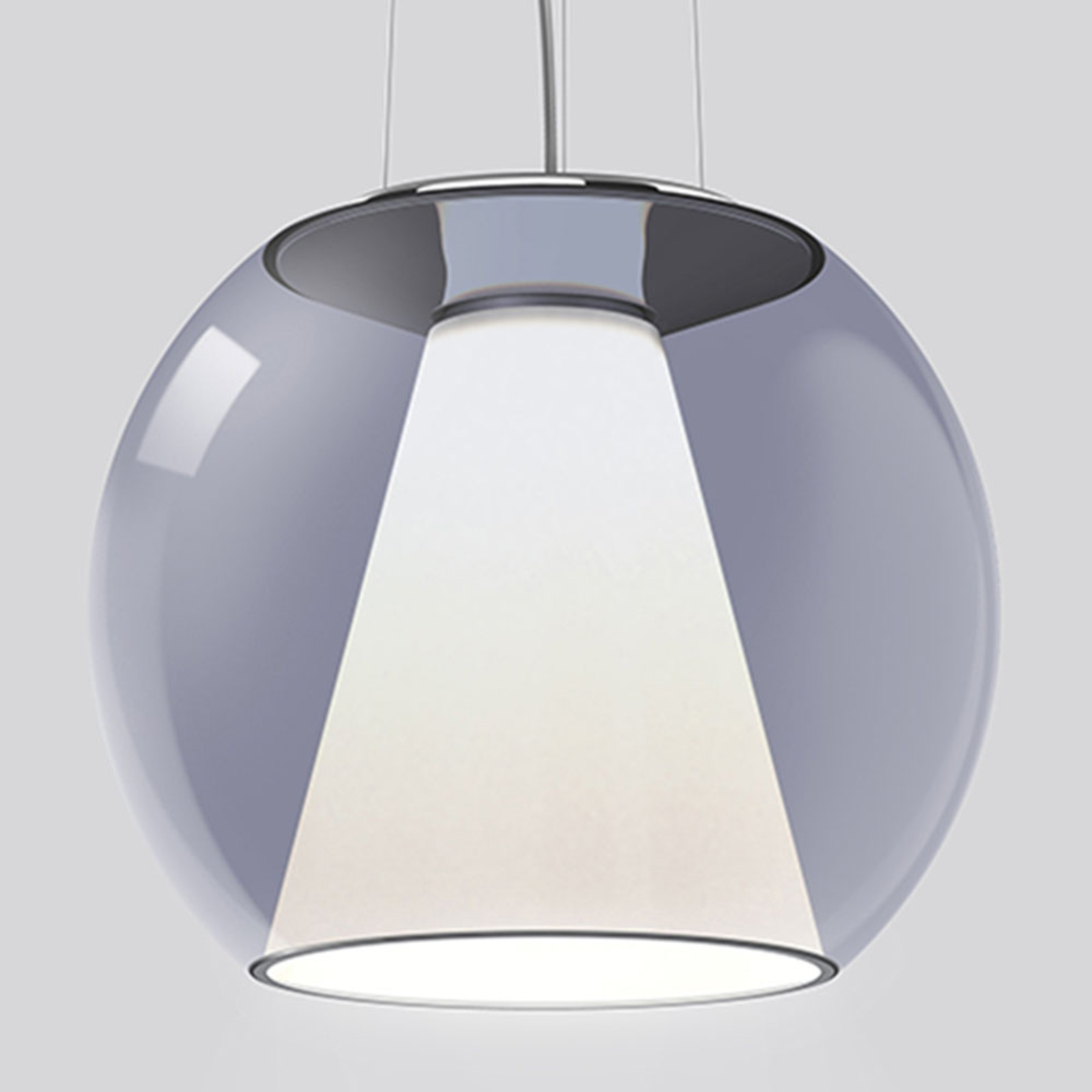 serien.lighting Draft M Hängelampe 927 Triac blau
