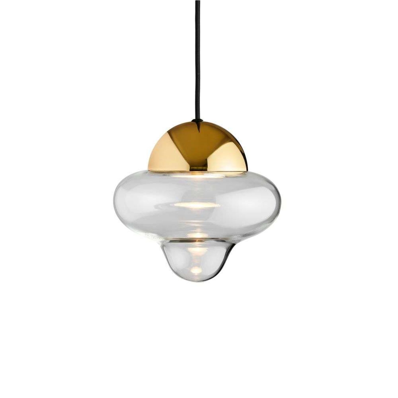 Nutty Taklampa Clear/Gold - Design By Us