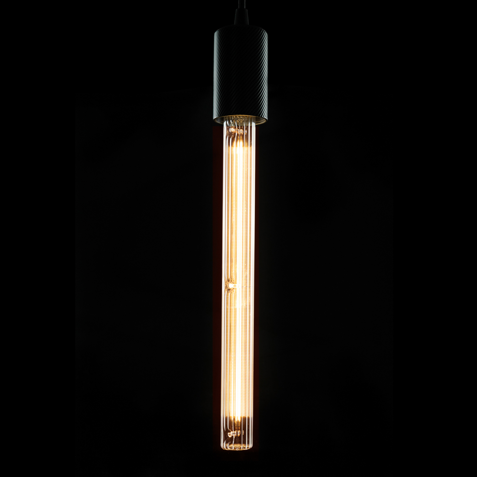 SEGULA LED-Lampe E27 T35 4,5W 2.200K geriffelt dim
