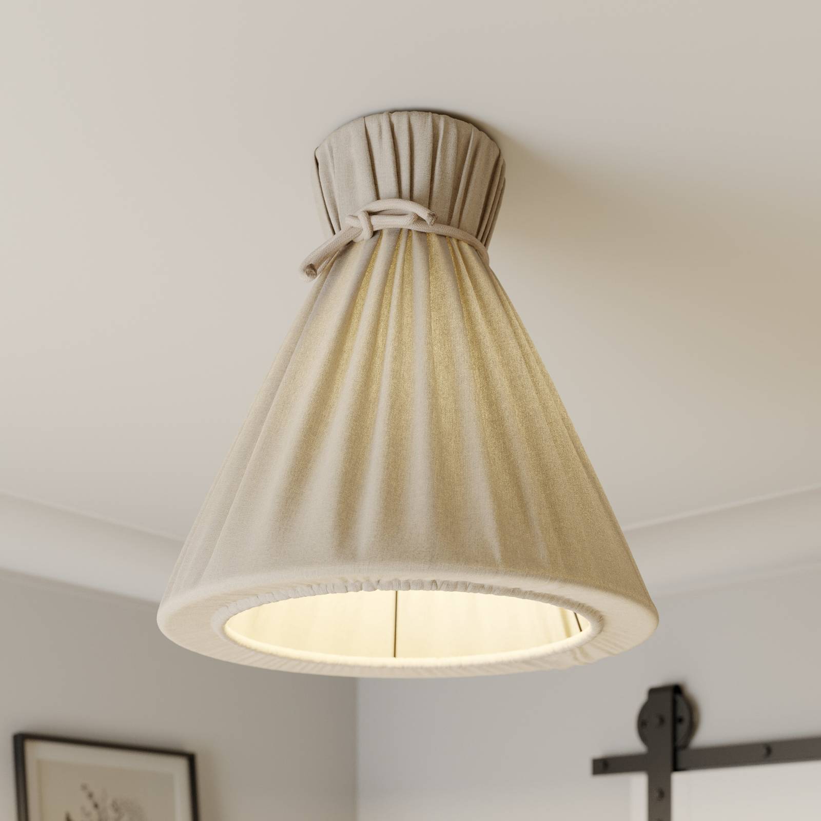 Envostar Lola lampa sufitowa ecru