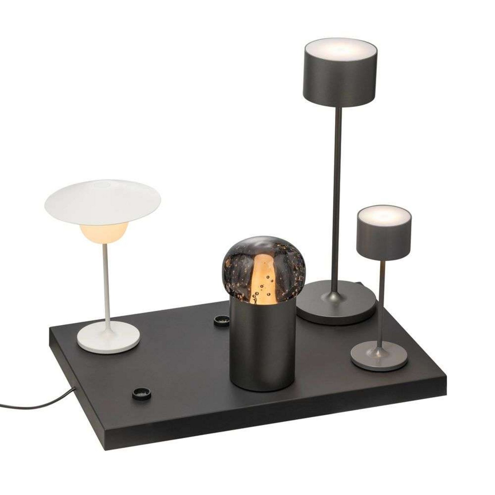 Charging Station 6in1 Black - Blomus