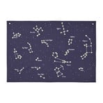 CONSTELLATION tapisérie tmavě modrá 100x70 cm - ferm LIVING