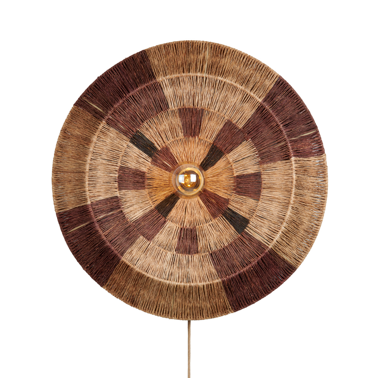 GOOD & MOJO Applique Serengeti, Ø60cm, marrone, juta, spina