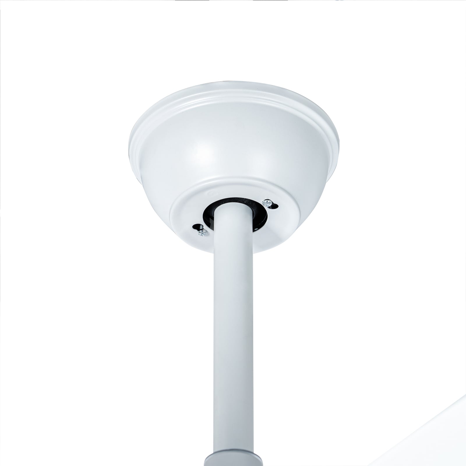 Ventilateur de plafond LED Divian, blanc, courant continu, silencieux, CCT -