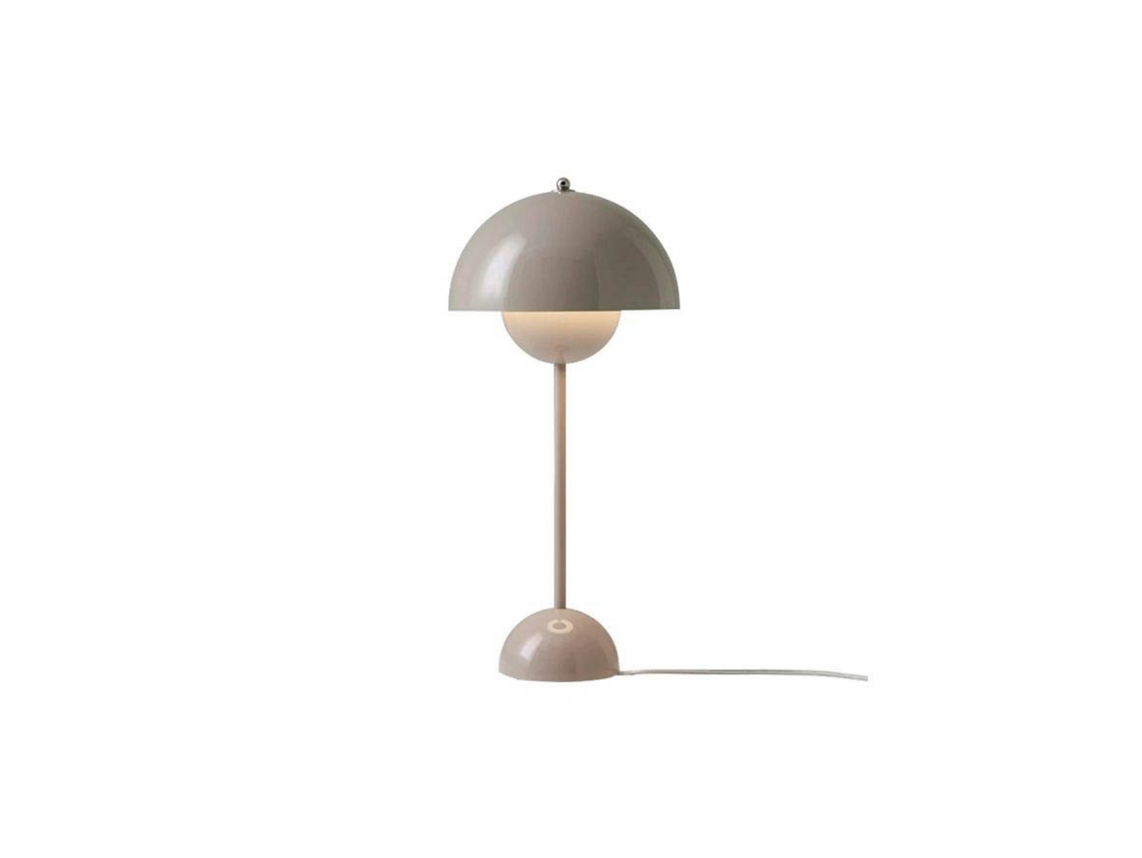 Flowerpot VP3 Table Lamp Grey Beige - &Tradition