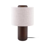 Bosco pöytälamppu kermanvärinen/ruskea, korkeus 39 cm - Globen Lighting