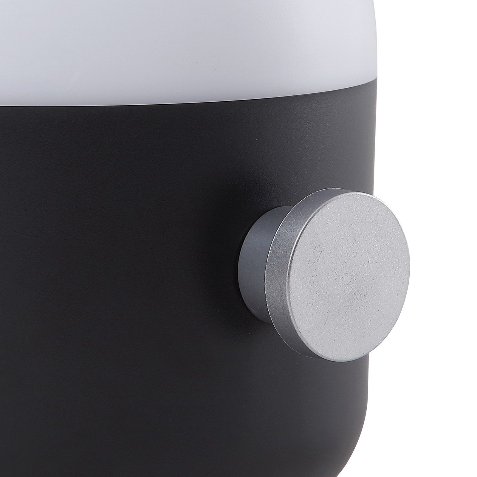 Lindby Lampe d'extérieur à LED rechargeable Isaline, noir, intensité