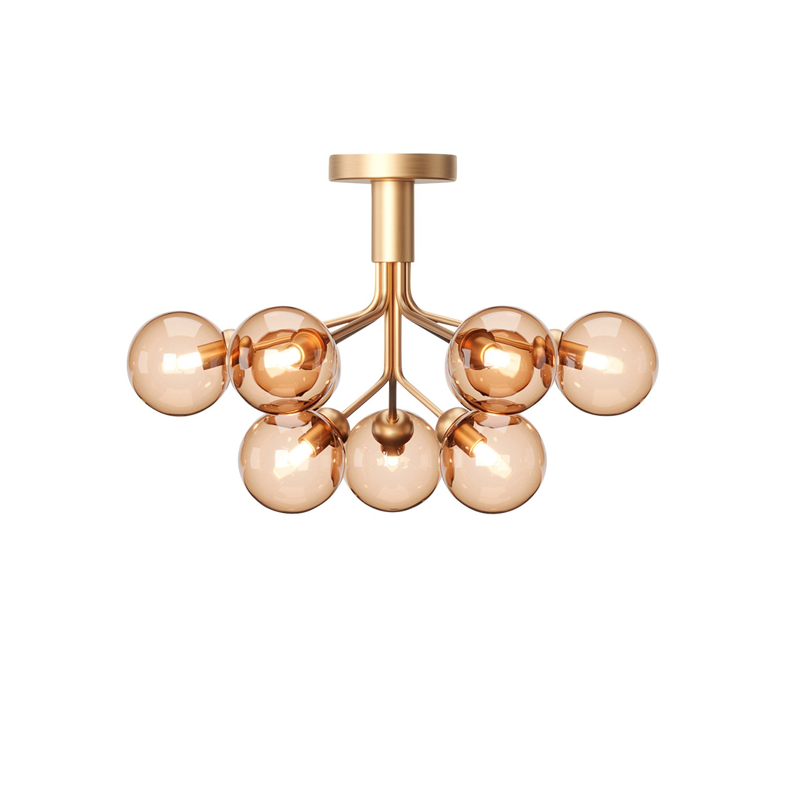 Nuura Apiales 9 Ceiling lamp with glass spheres