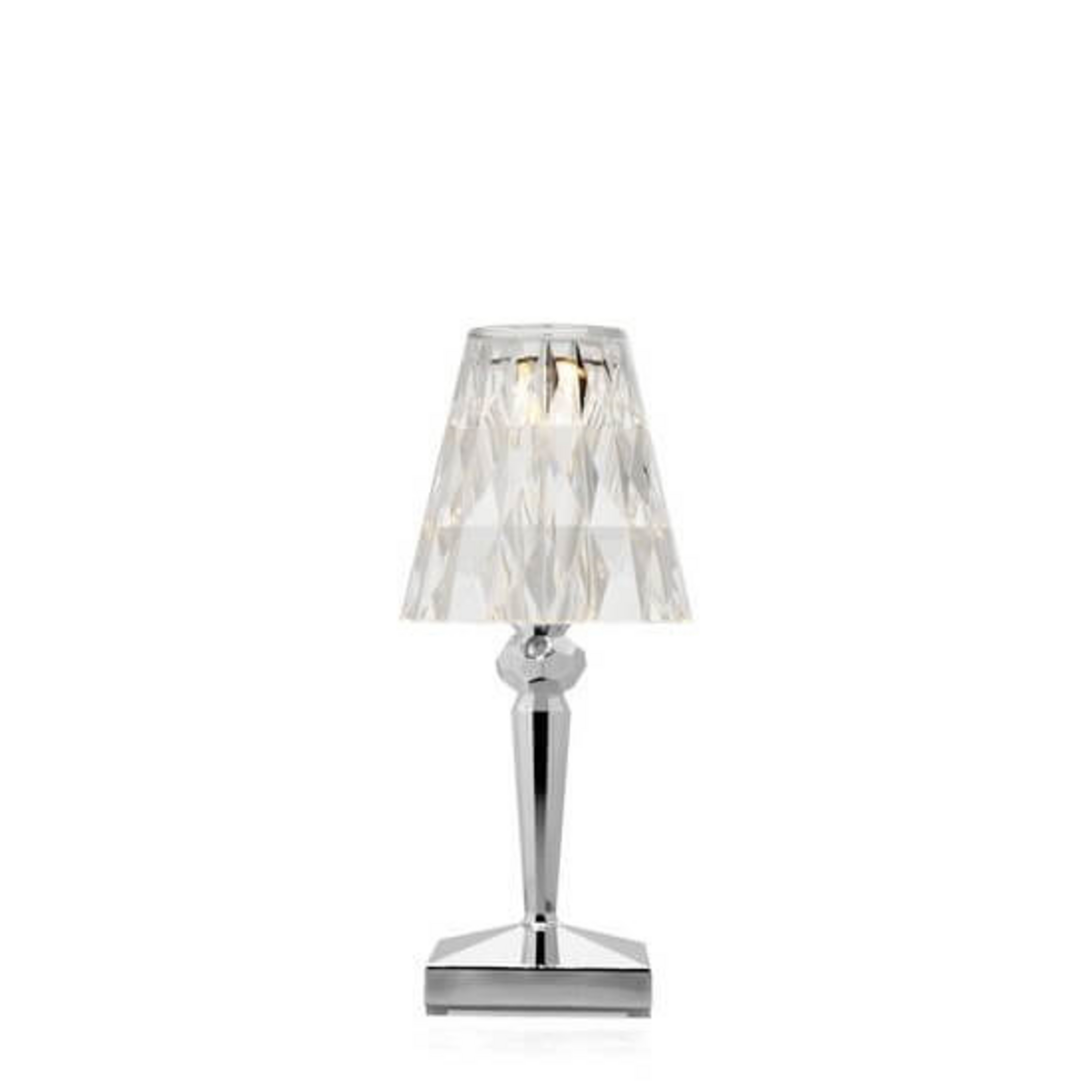 Battery Portable Bordlampe IP54 Krom - Kartell