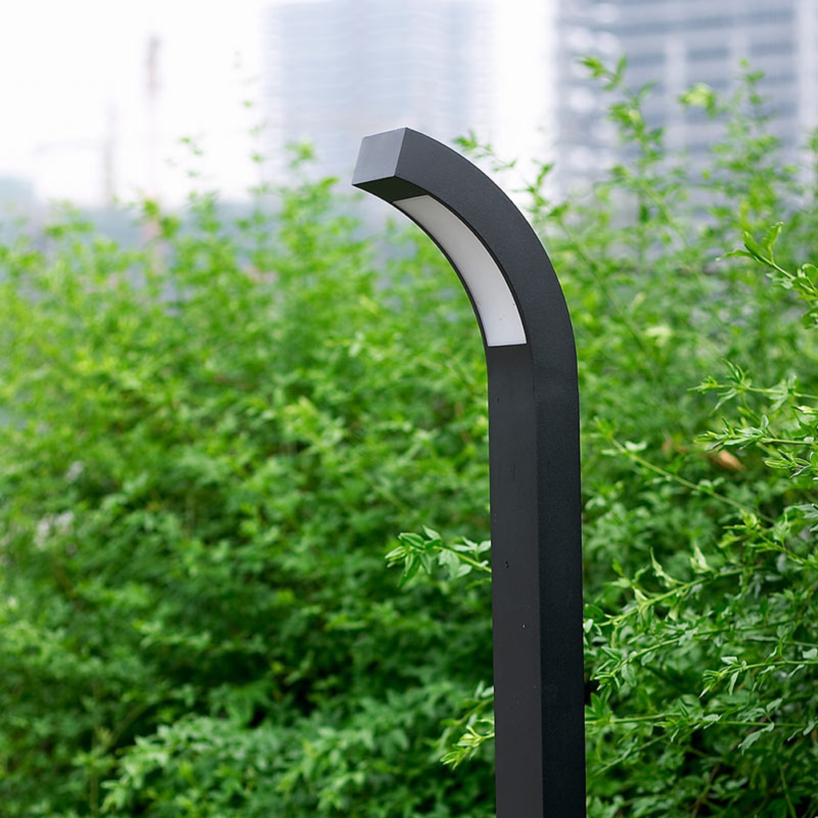 Lennik Außen Gartenleuchte H100 Graphite - Lucande