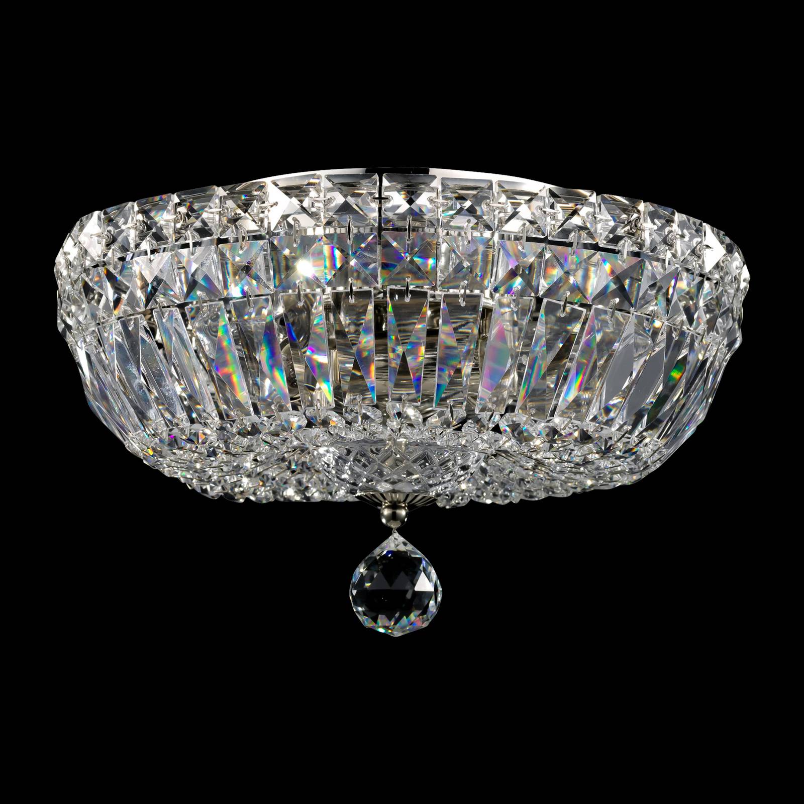 Zdjęcia - Żyrandol / lampa Maytoni Basfor lampa sufitowa okrągła, kryształy 