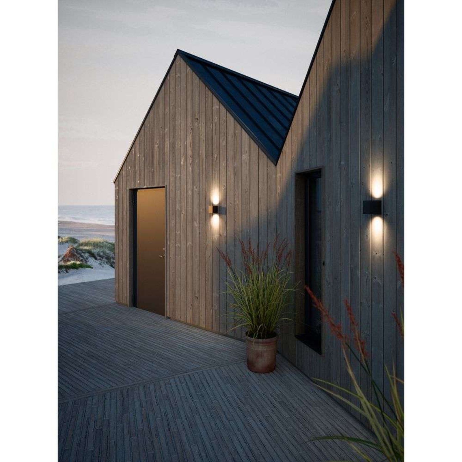 Canto Kubi 2 Aplică de Perete Seaside Black - Nordlux