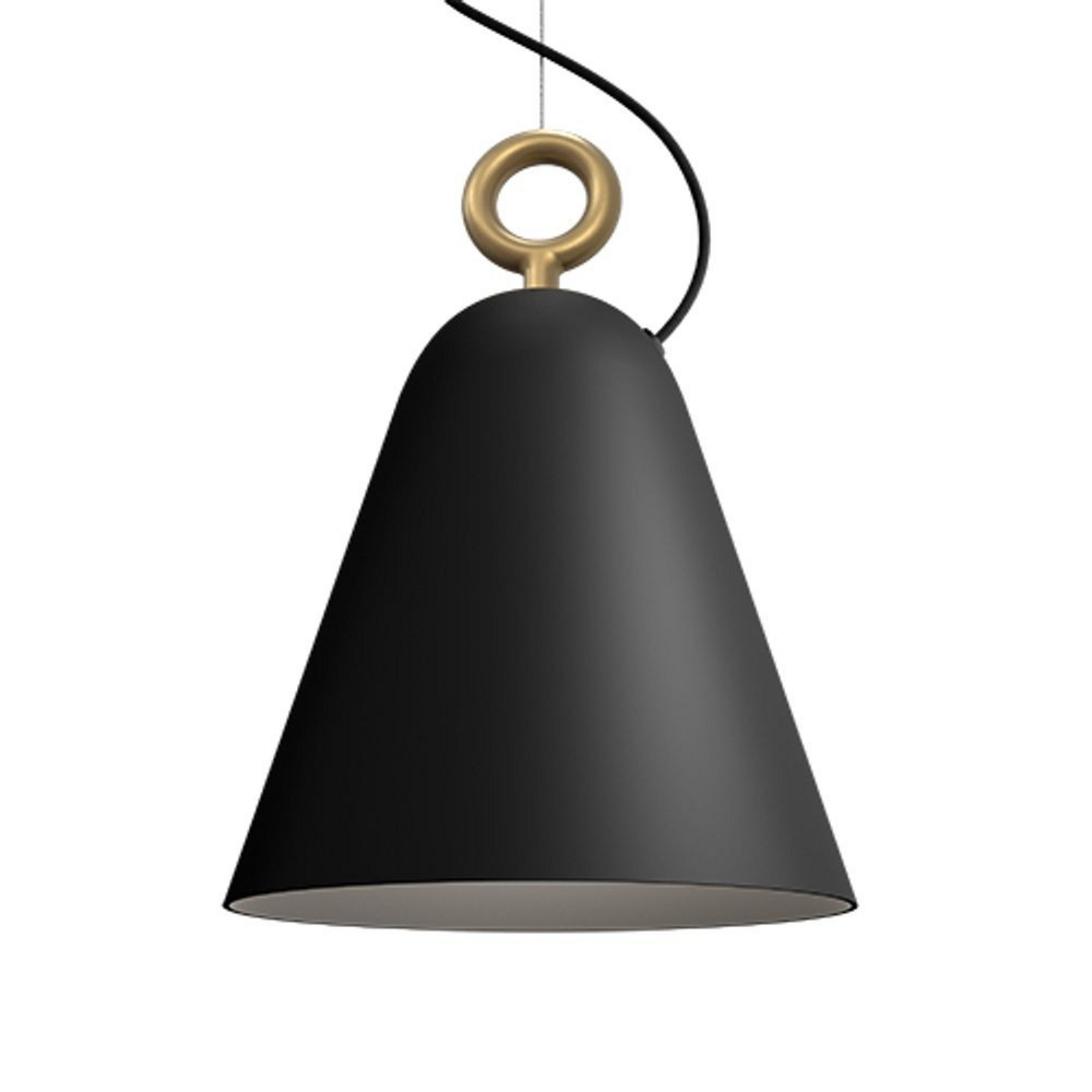 Bella Lampa Wisząca Matt Black - Herstal