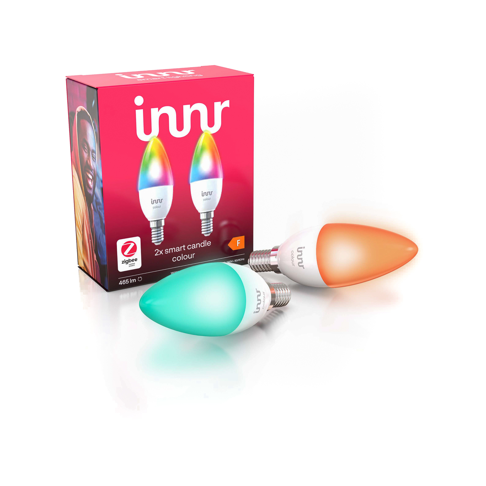 Innr Smart Candle Colour LED bulb E14 4.9 W 2-pack