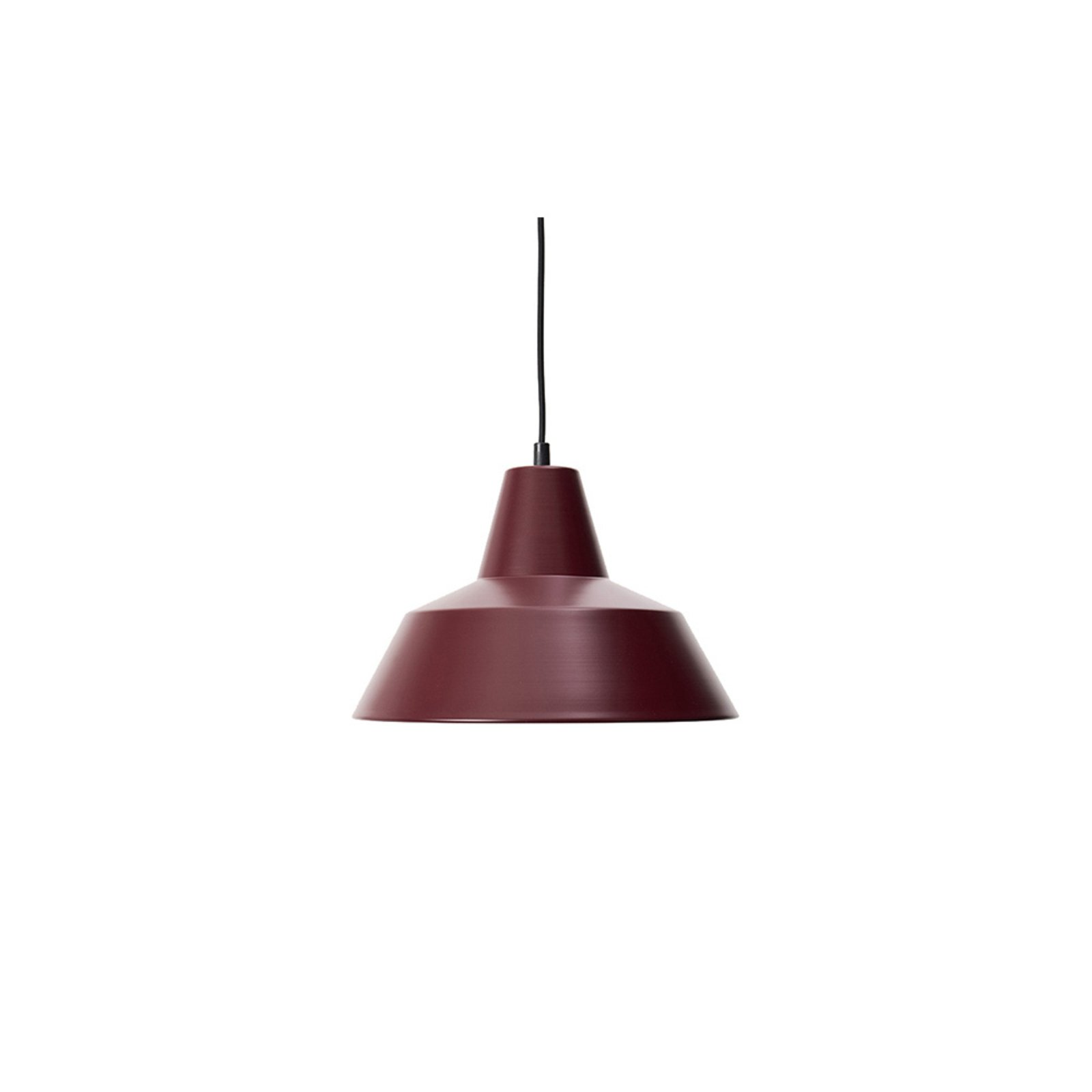 Workshop Lamp W3 Wine Red - Made By Hand