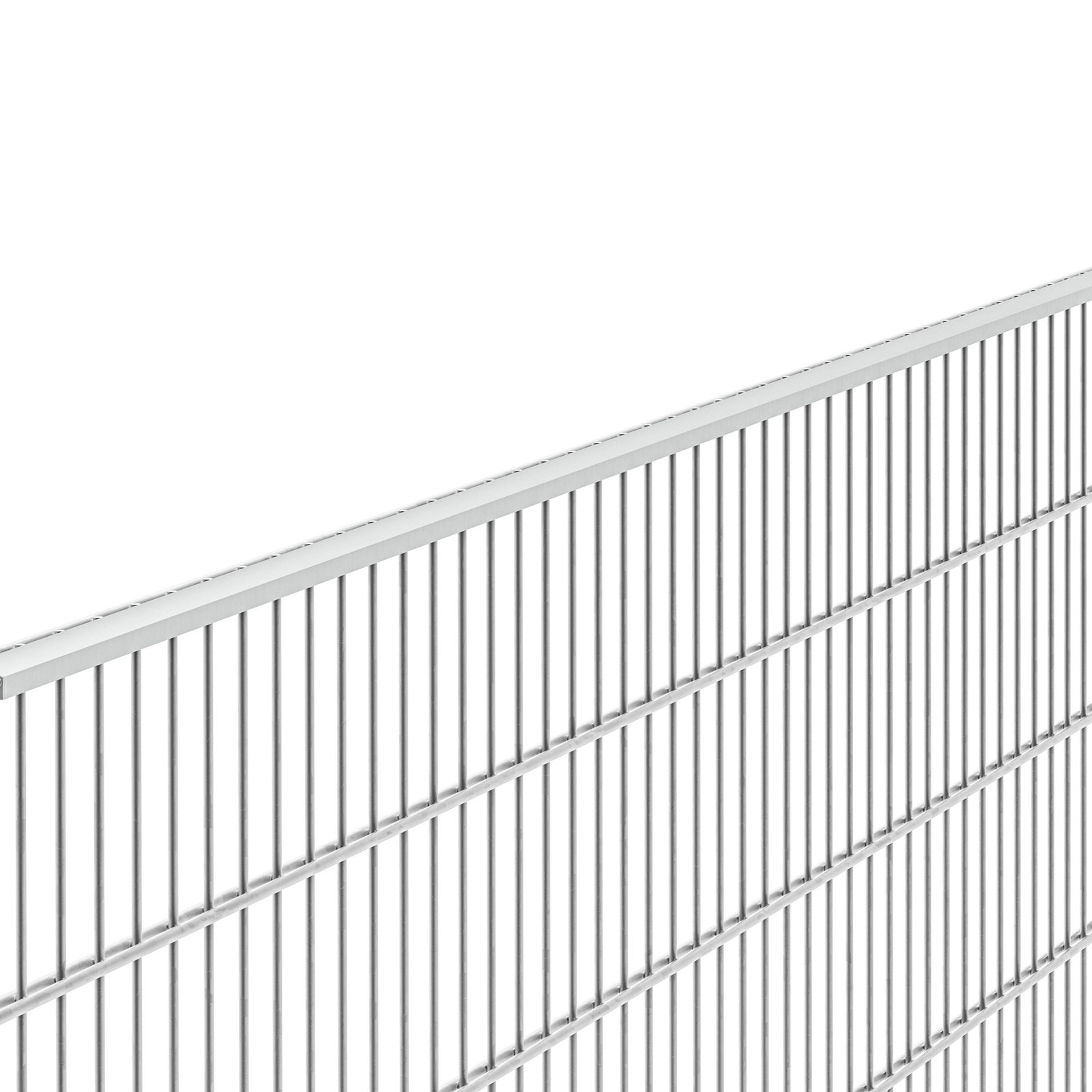 LyghtUp početni set od 3 DSM ograde 246 cm srebrne boje