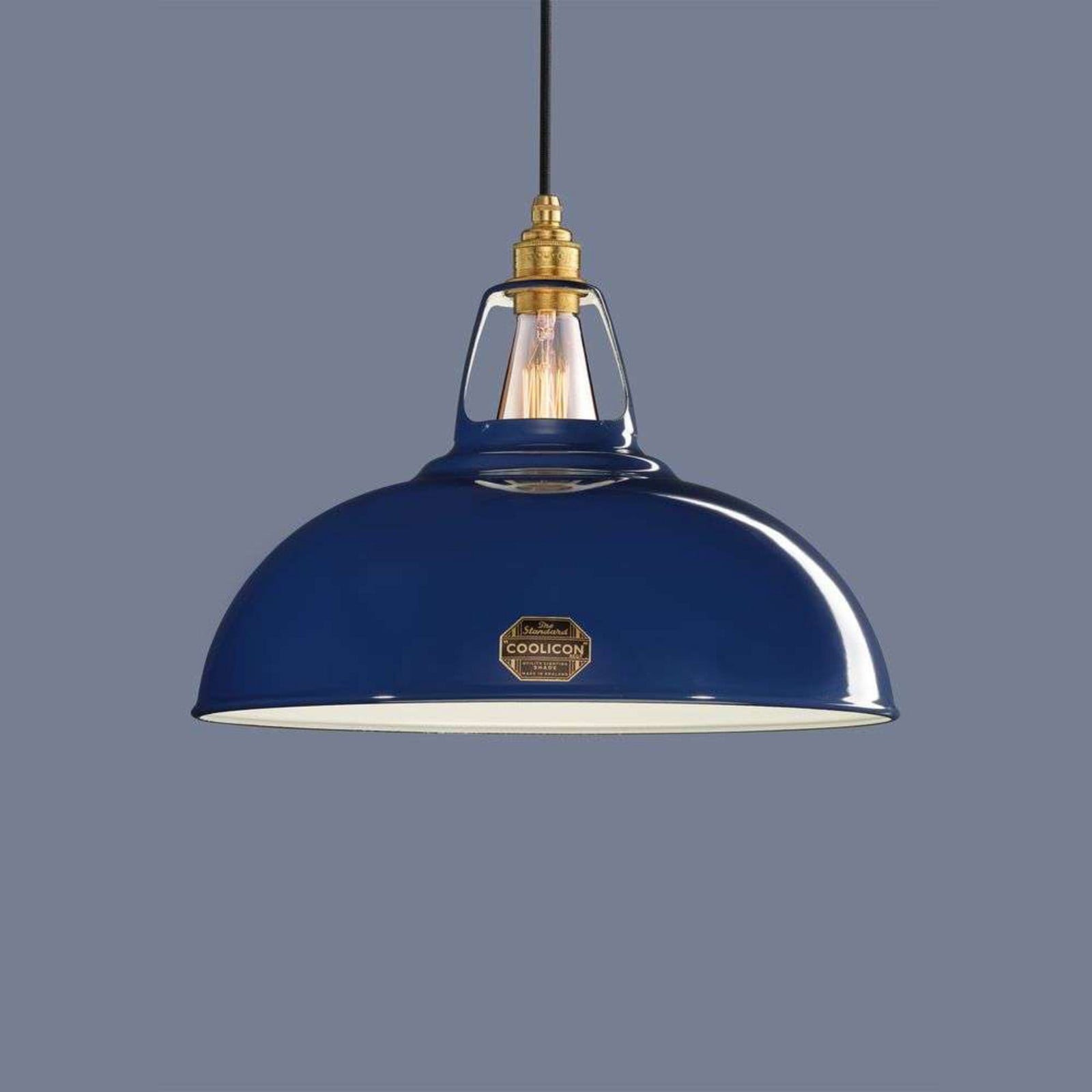 Stor pendellampe i design fra 1933, Royal Blue Coolicon - Stue - Metal