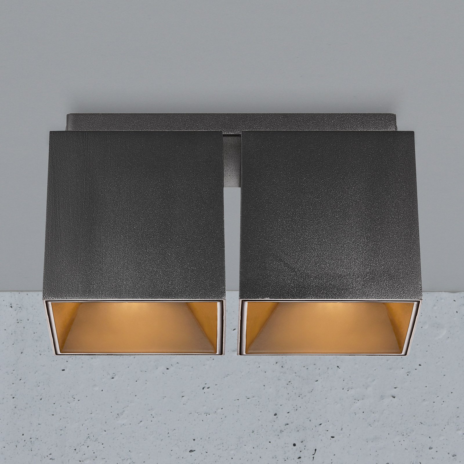 Ethan 2 Plafonnier Black - Nordlux