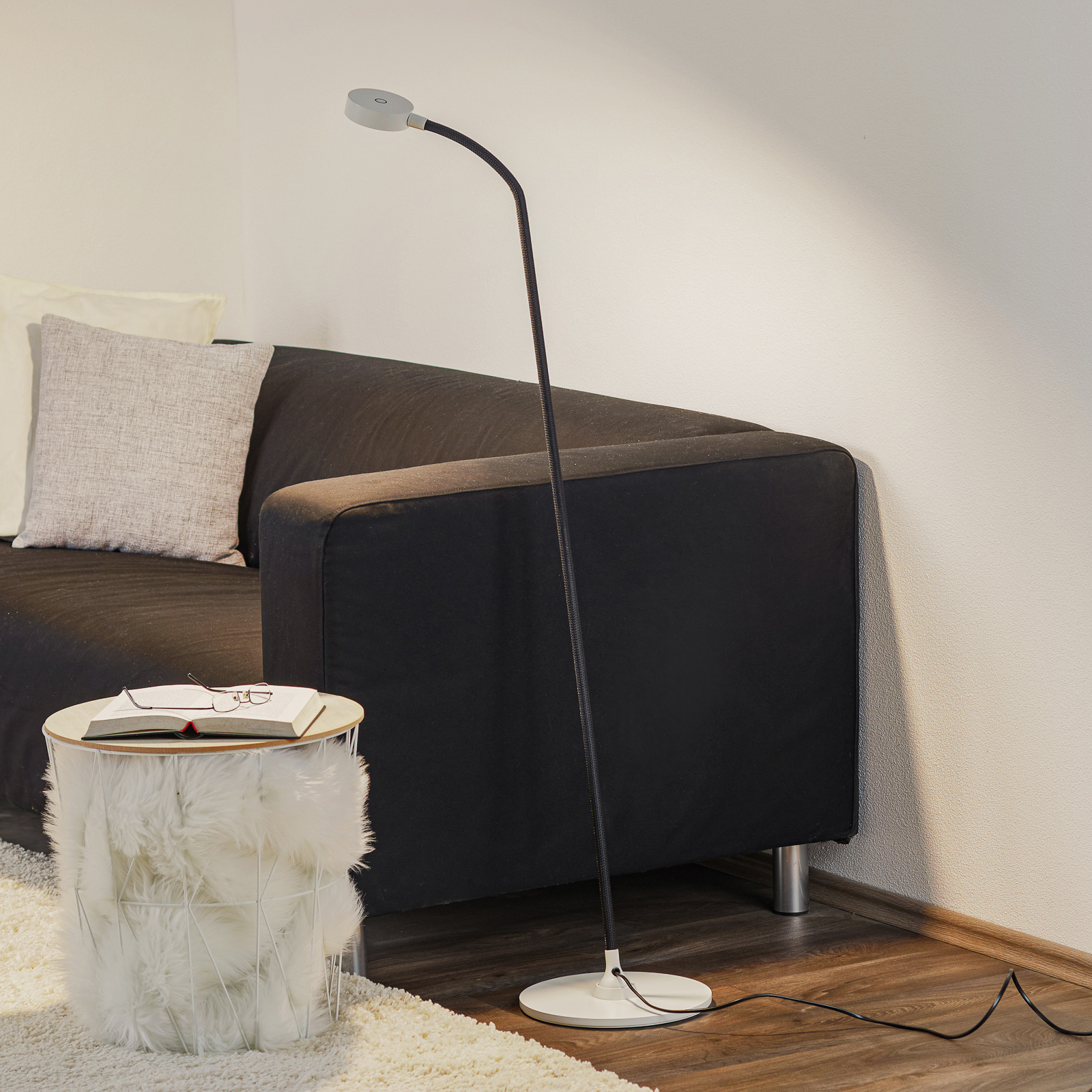 Baulmann 24.107 LED-Stehleuchte mit Touchdimmer