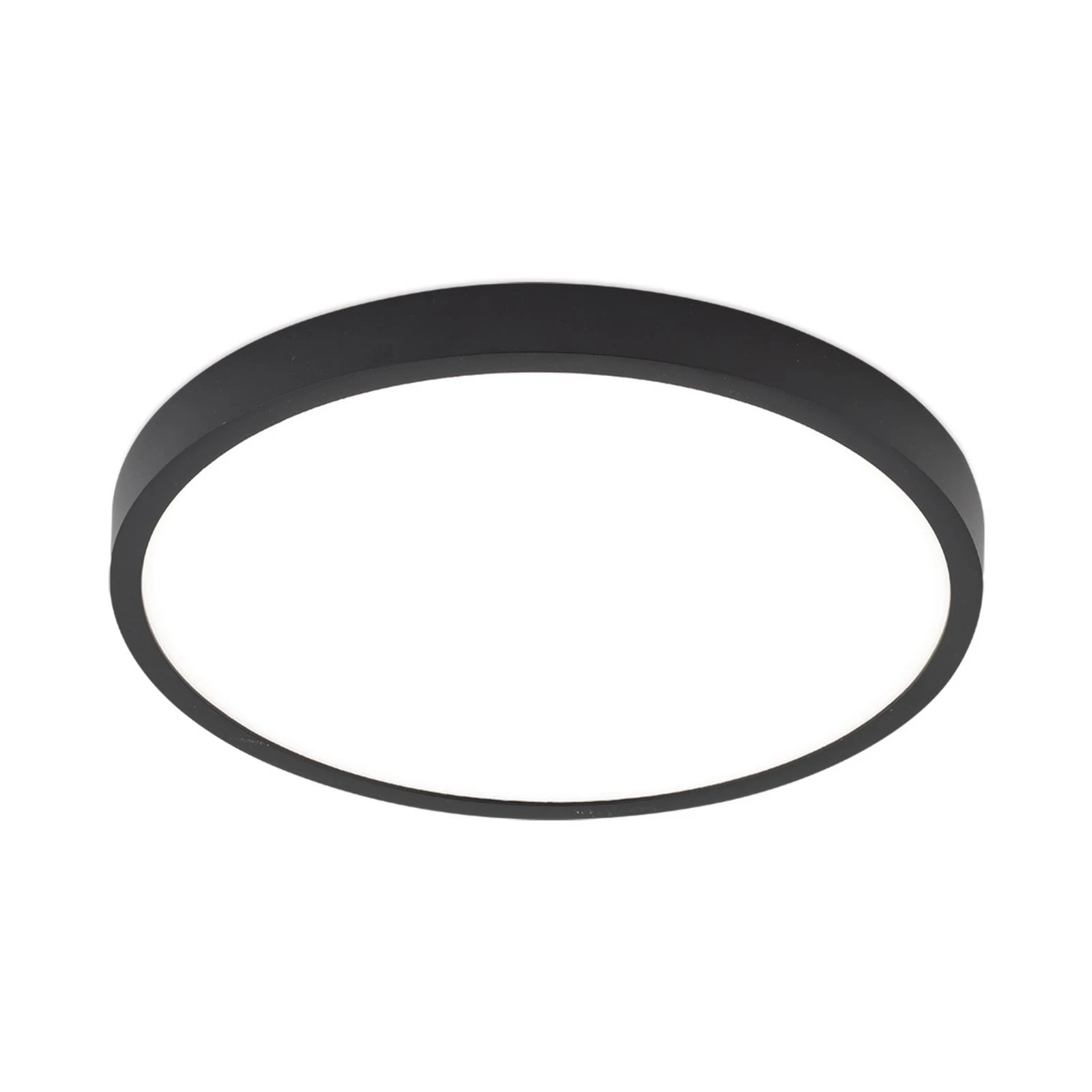 LED οροφής Disc, μαύρο Ø 28 cm, CCT μέταλλο/πλαστικό