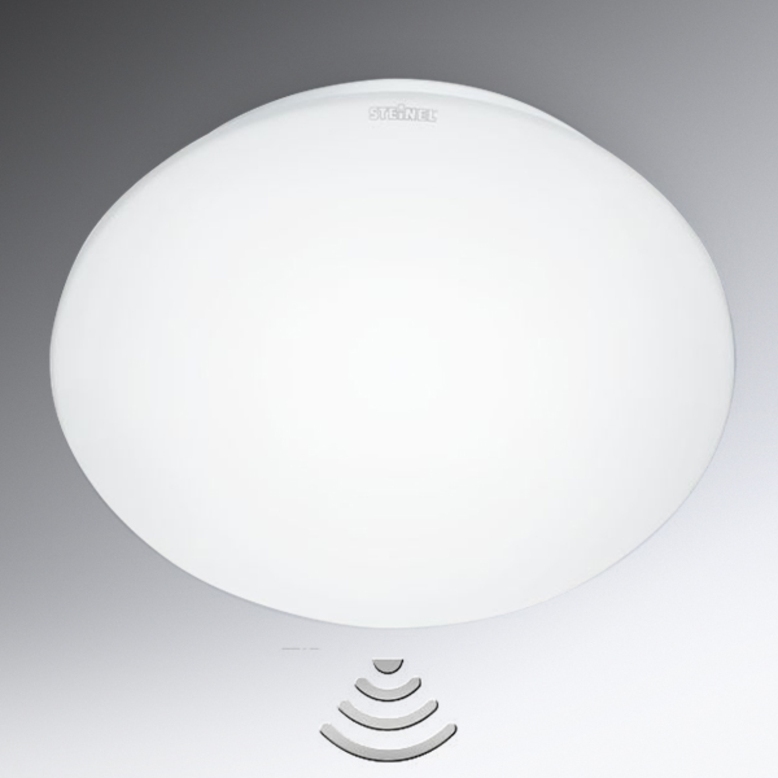 Steinel STEINEL RS 16 - LED ceiling light with sensor, for Hallway, plastic, 9.5 W, energy efficiency: A+, H: 9.2 cm