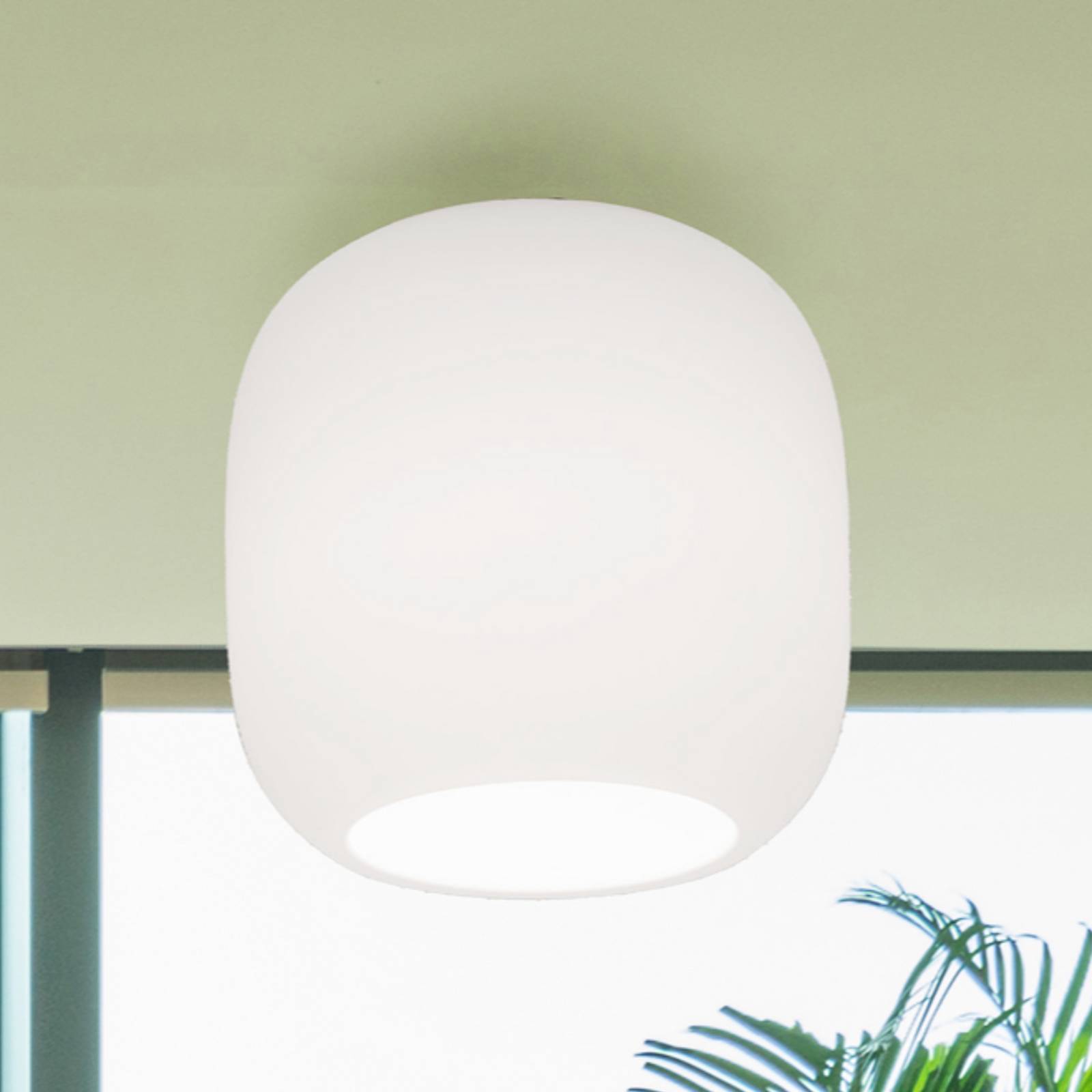 Casablanca Murea loftlampe, opalhvid, &Oslash; 25 cm