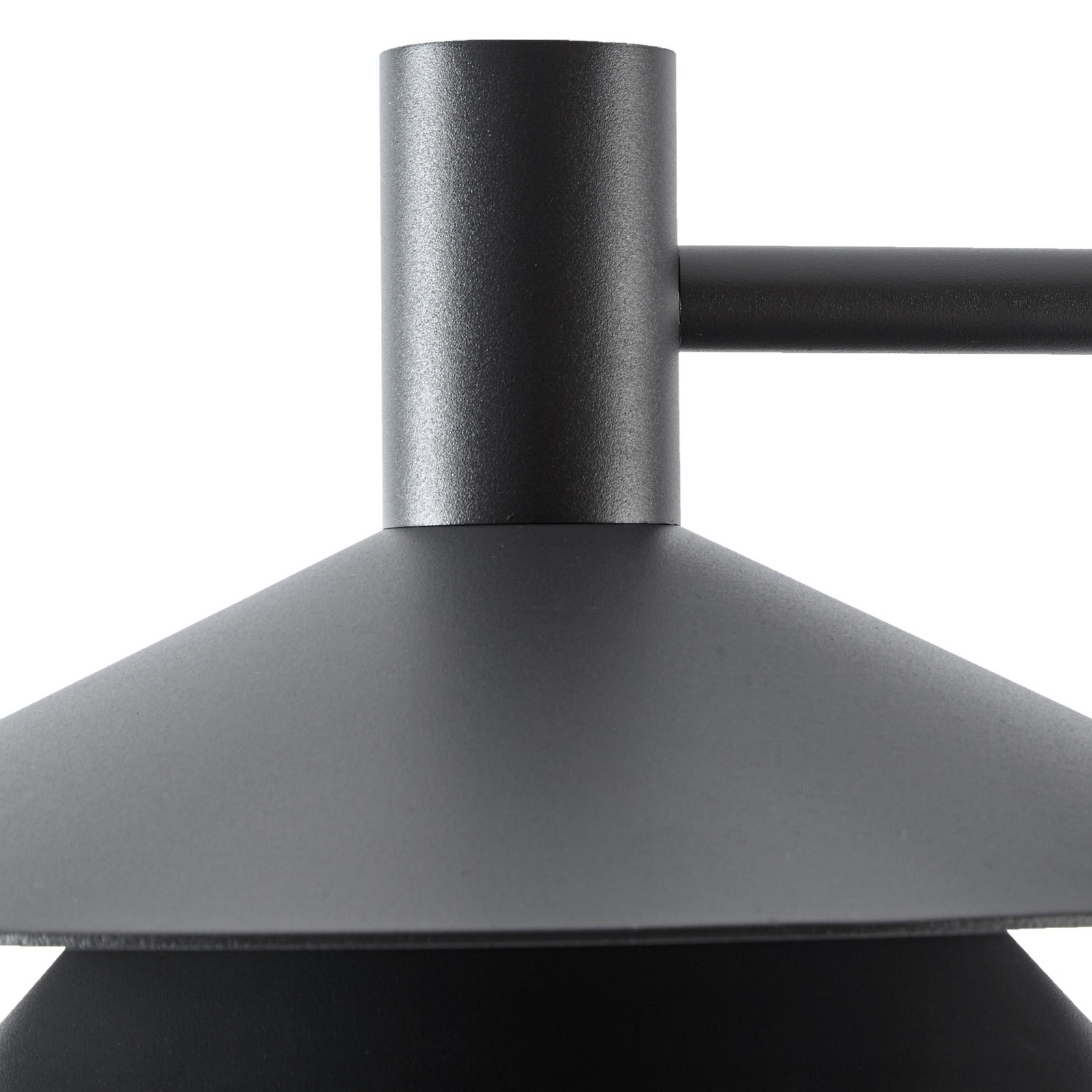 Lucande Montaro LED path light, 100 cm, anthracite, sensor