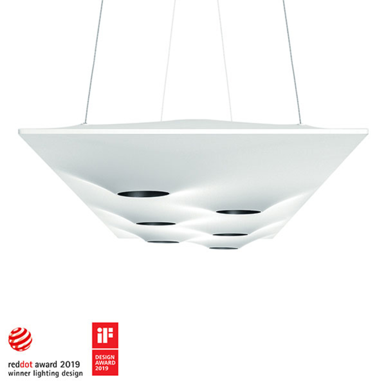 Zumtobel Teela LED-Hängeleuchte Bluetooth 180 cm