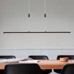 Lindby Arneja LED hanglamp, zwart, CCT, in hoogte verstelbaar