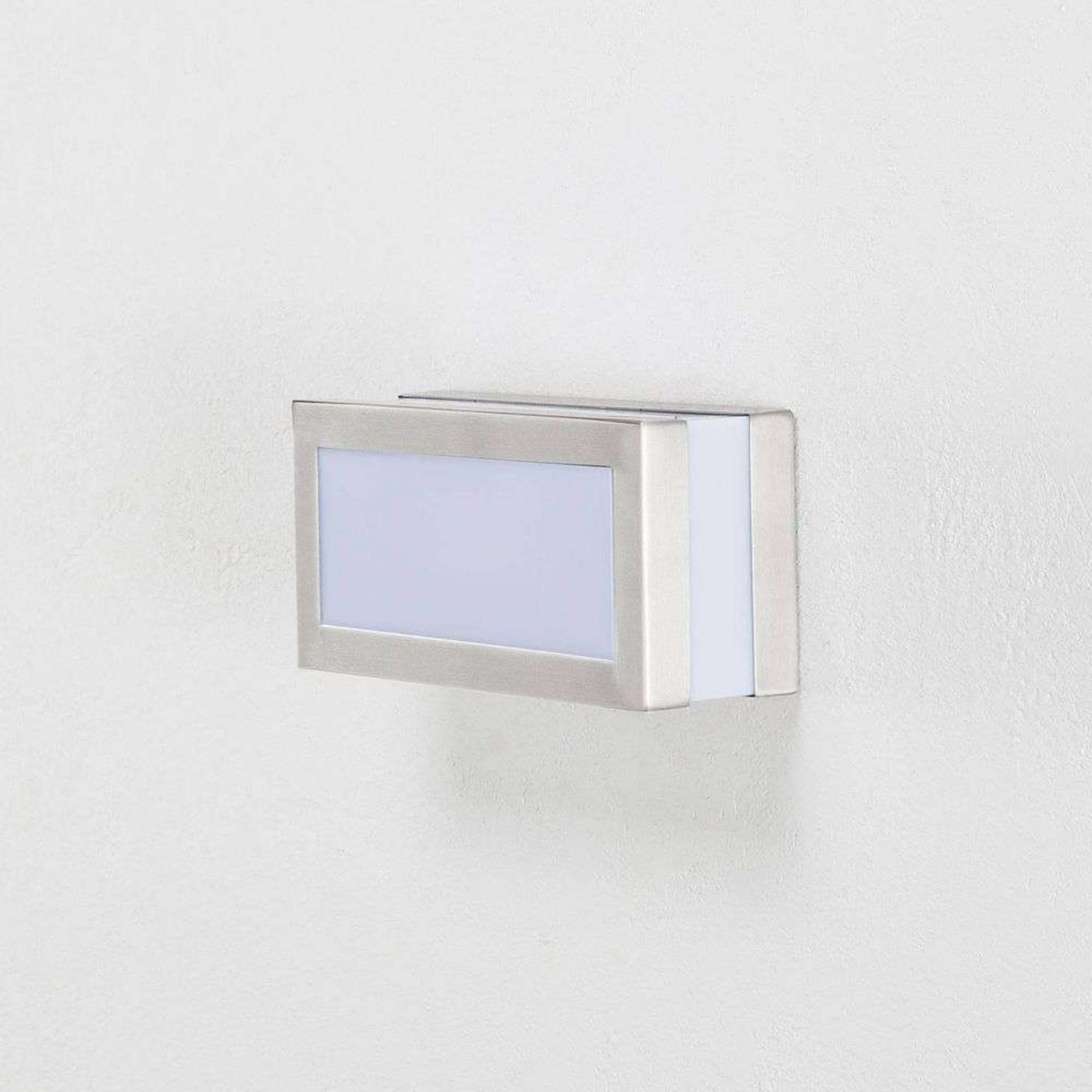 Odis Square Aplica de Exterior Stainless Steel - Lindby