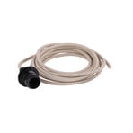 Držač žarulje E27, bež, s utikačem, 5 m, IP44 - Watt & Veke
