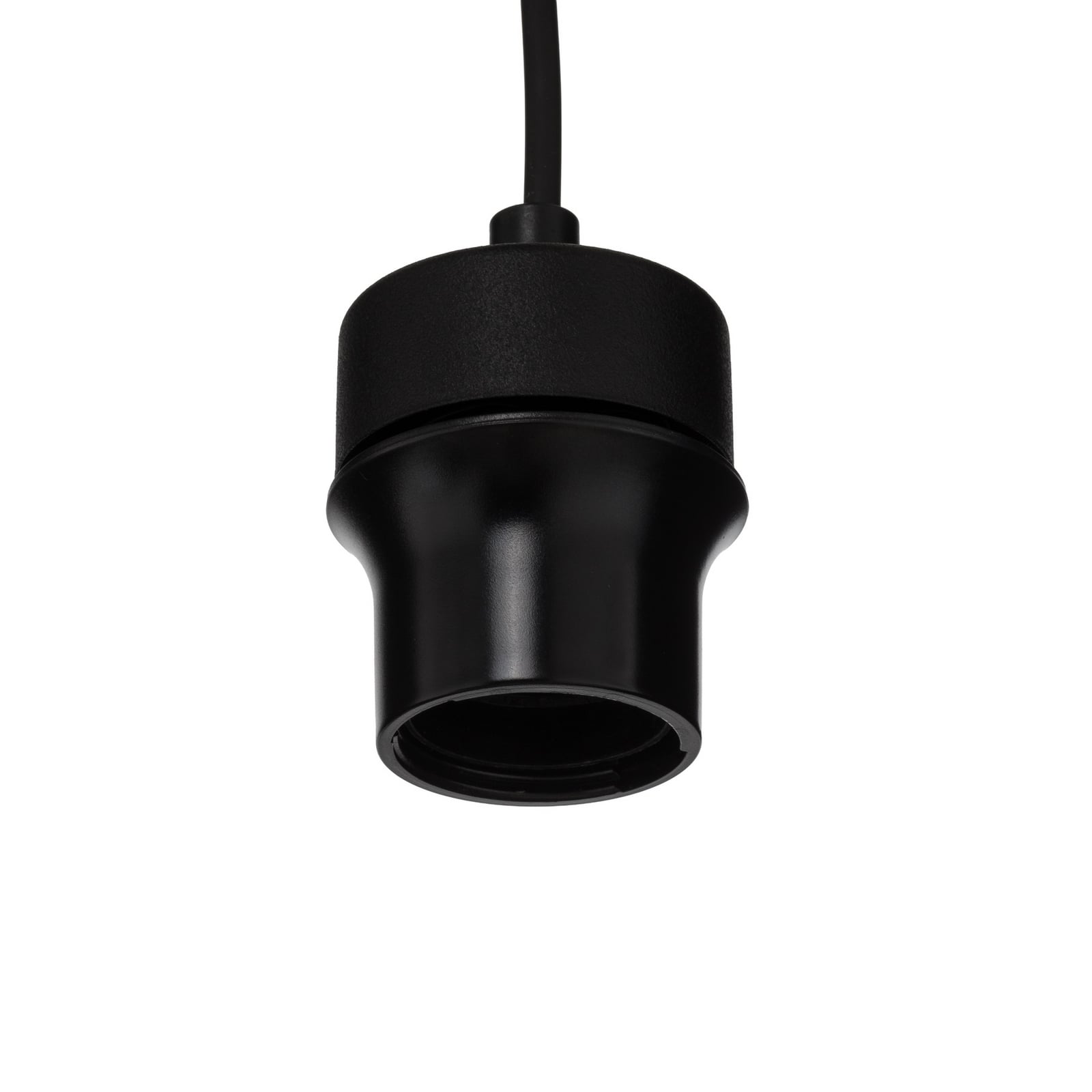 Cubus hengelampe, Ø 50 cm, 3 lyskilder, røykgrå, glass