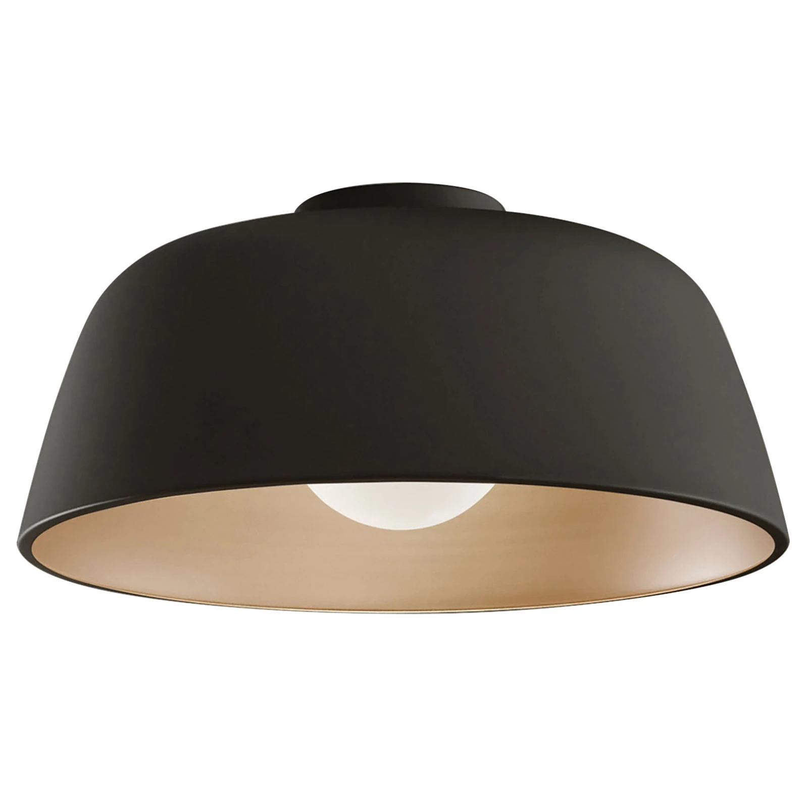 LEDS-C4 "Miso" lubinis šviestuvas Ø 43,3 cm, juodas