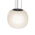 LED-Pendellampe Dis Dali aus Glas