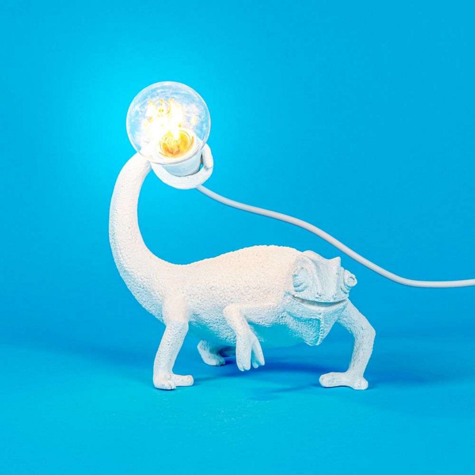 Chameleon Still Lampă de Masă White - Seletti