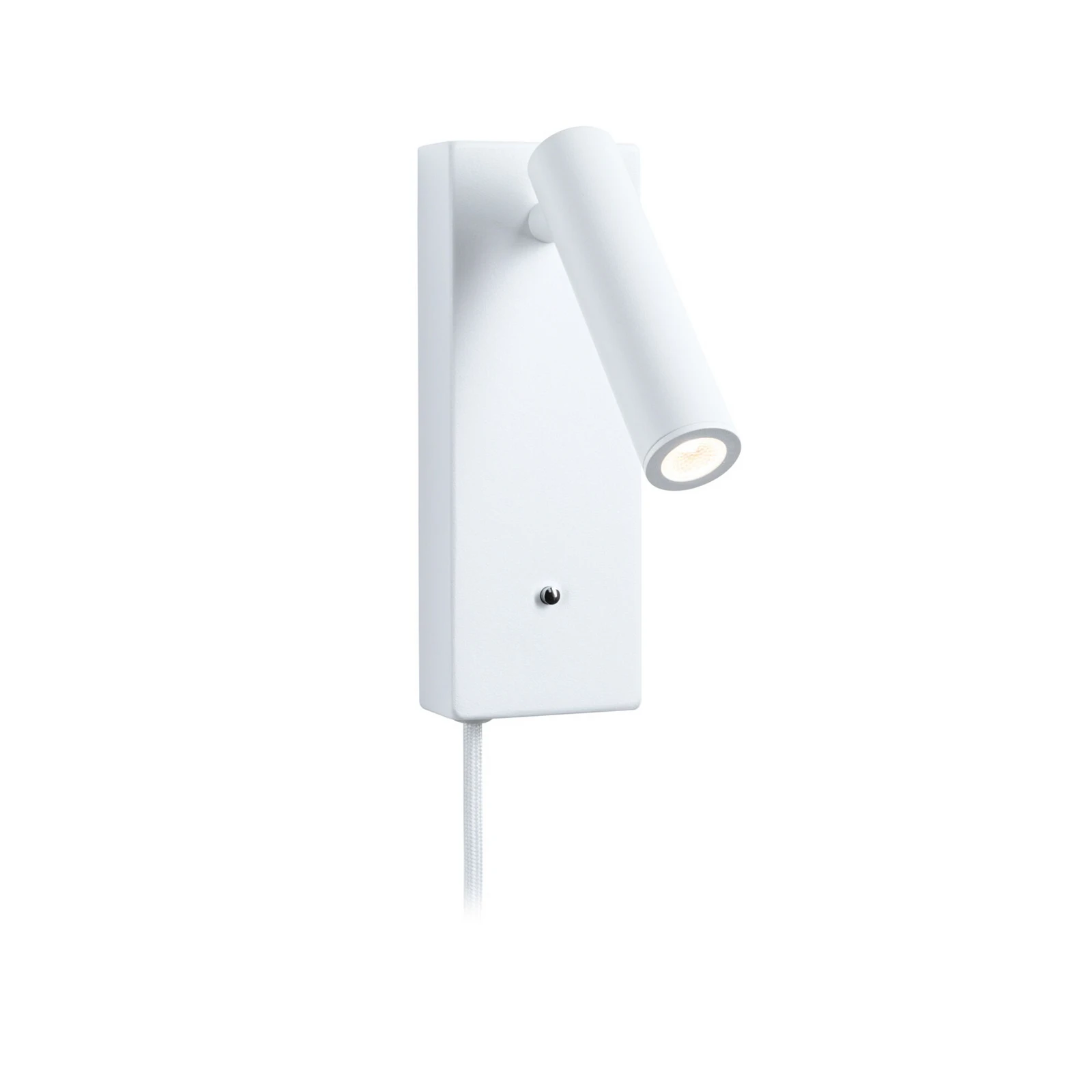 Paulmann Hulda USB LED wall spotlight, 3-step dimmable, white