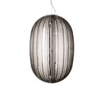 Plass Grande LED Candeeiro Suspenso Grey 10m - Foscarini