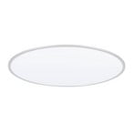 Narima LED Ceiling Lamp 4.000K Ø100 White/Silver - Lindby