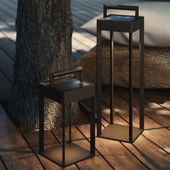 Astro Kuro LED solcellelampe i lanterneform