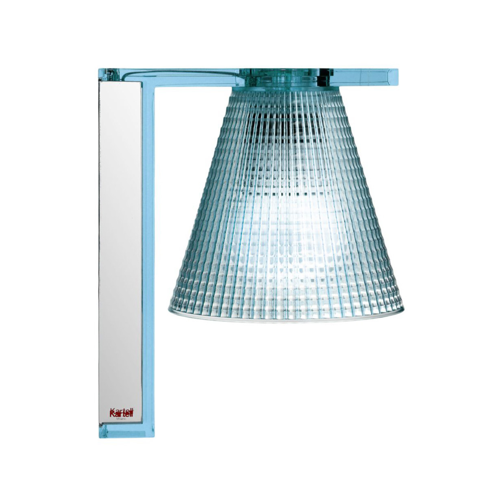 Light Air Wandleuchte Sculped Hell Blau - Kartell
