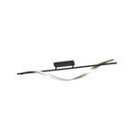 Plafonnier LED EGLO CONAPRATO, noir/laiton, 115 cm, CCT