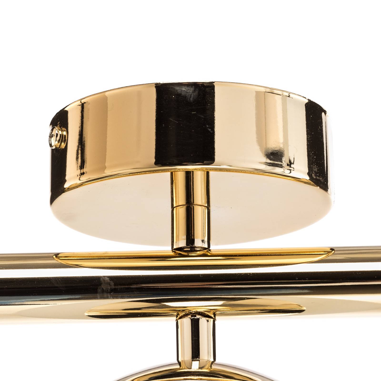 Lampa sufitowa Linea, złota, 1-punktowa