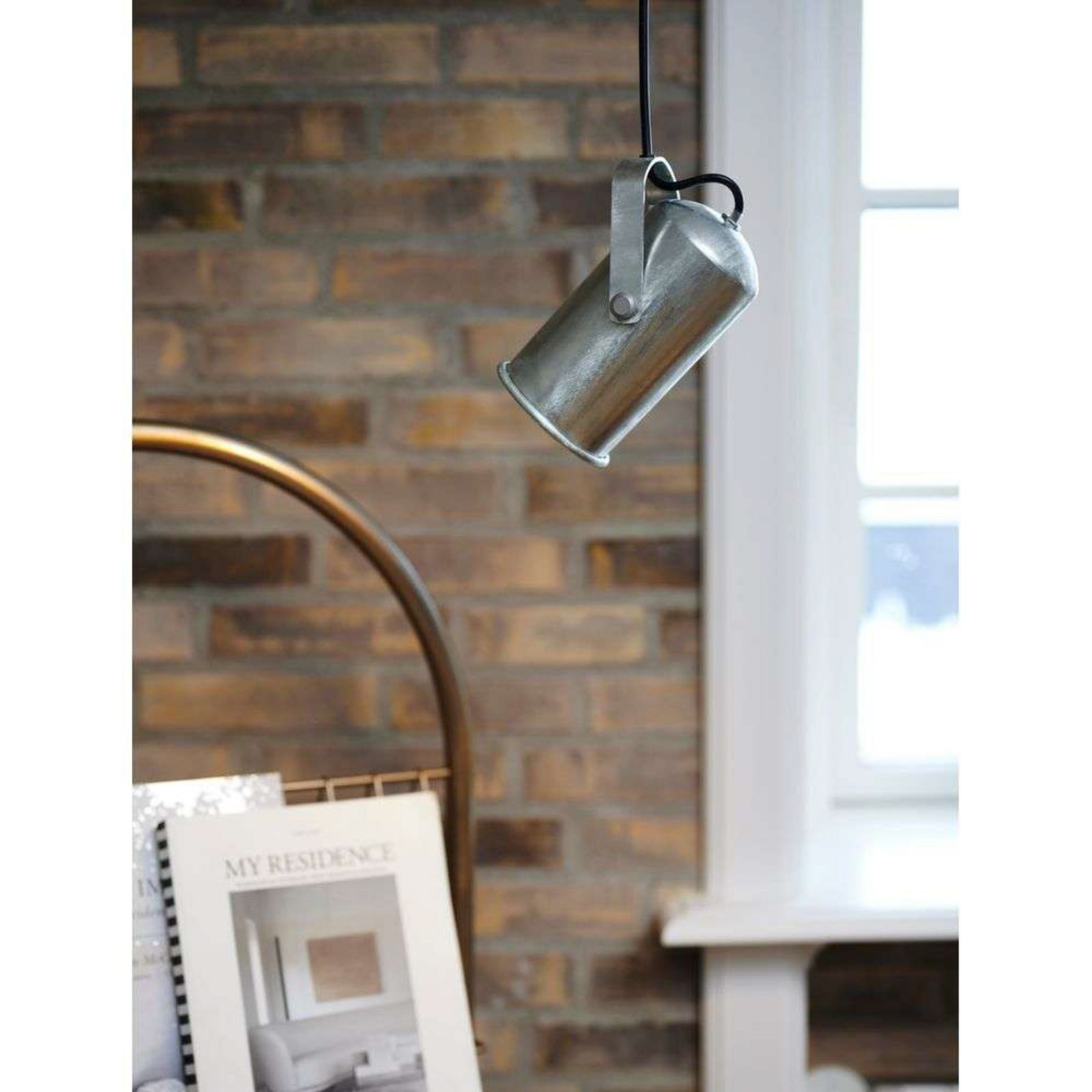 Porter 9 Pendel Galvanised - Nordlux