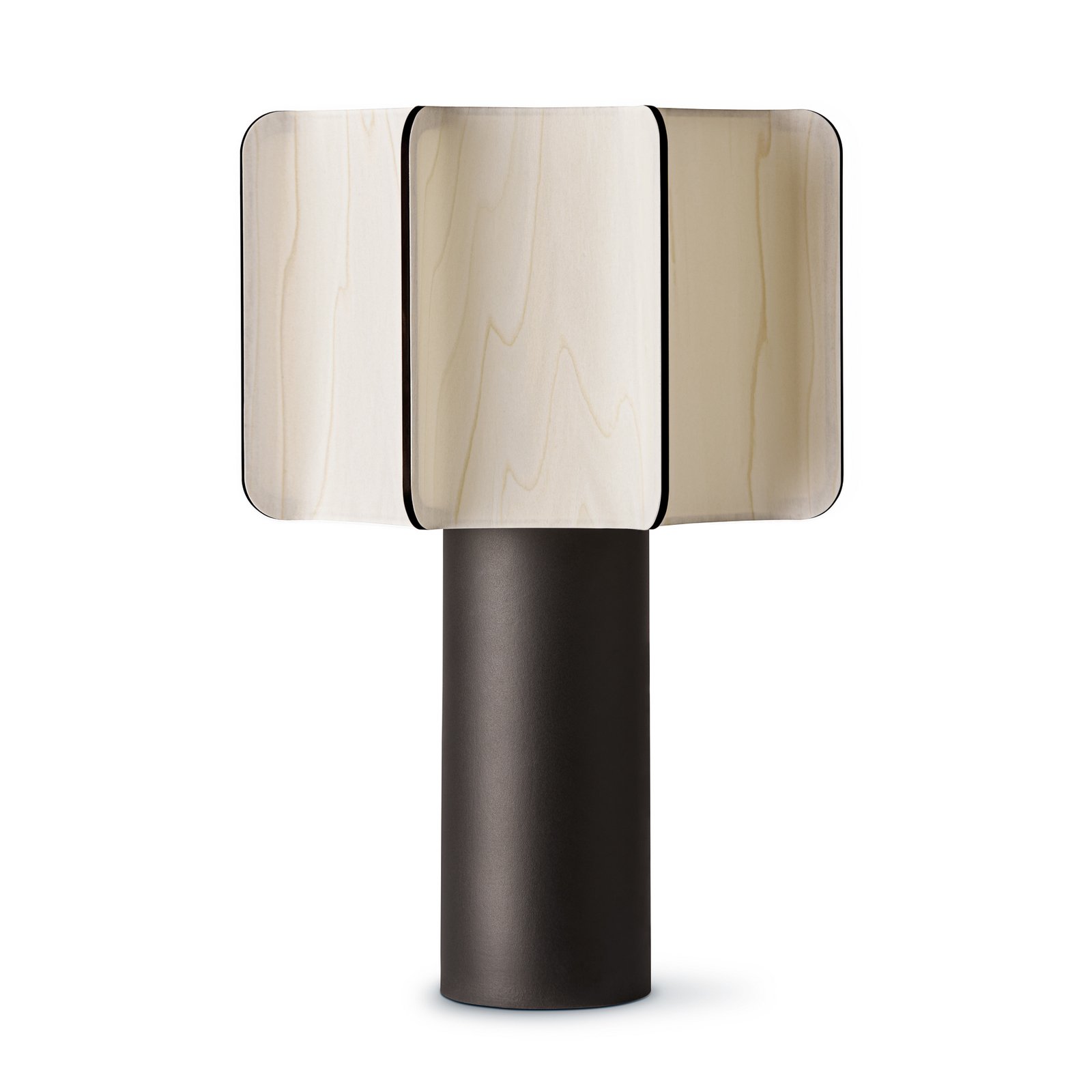 LZF Kactos table lamp, ivory/black, height 52 cm