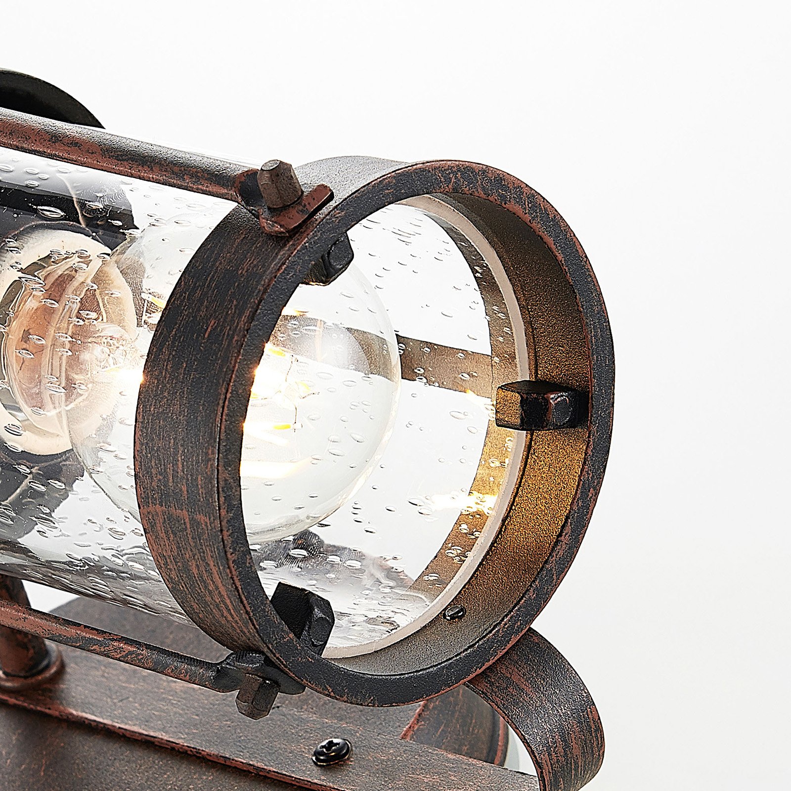 Farly Buiten Wandlamp Rust - Lindby