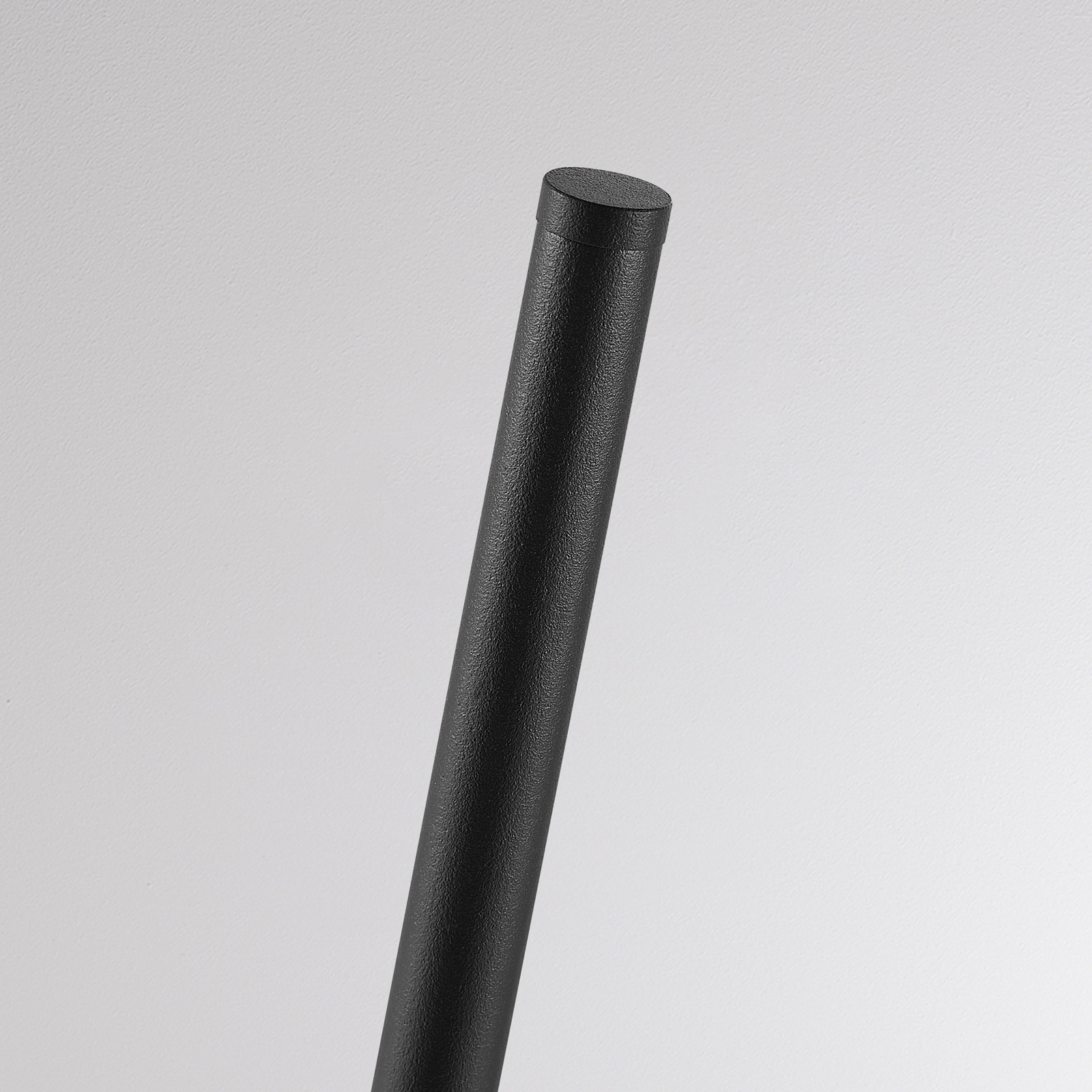 Słupek ogrodowy CHOPA II, antracytowy, wysokość 60 cm, metalowy