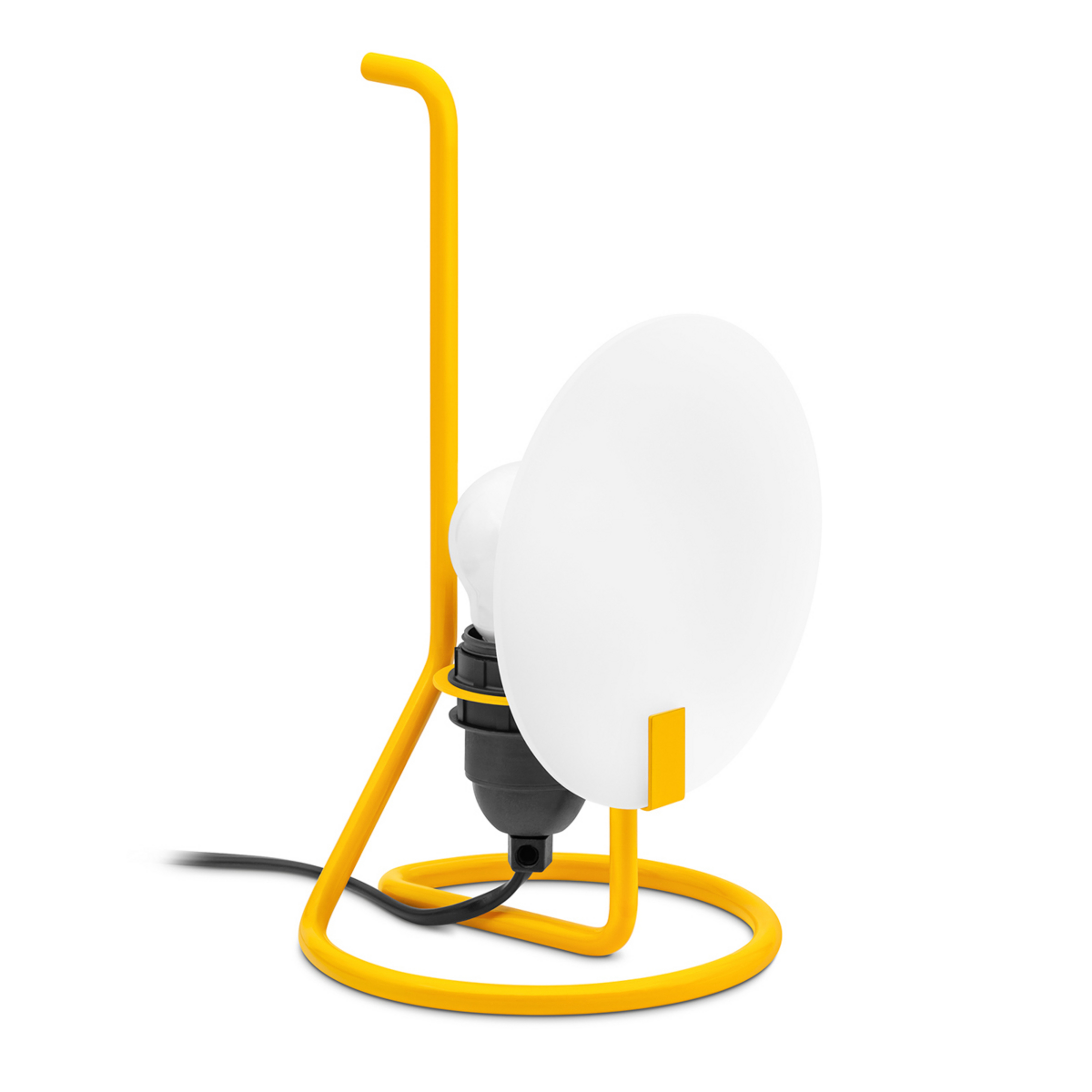 Lampa de masă LED Bugia, galbenă, înălțime 26,3 cm - Stilnovo